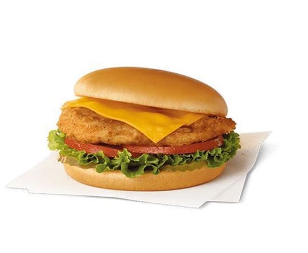 Picture of Chick-fil-A® Deluxe Chicken Sandwich: Spicy with American Cheese